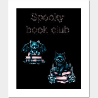 Spooky book club Posters and Art